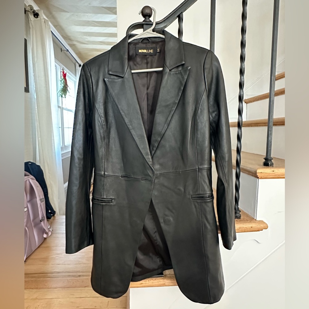 Nova Luxe Leather Jacket